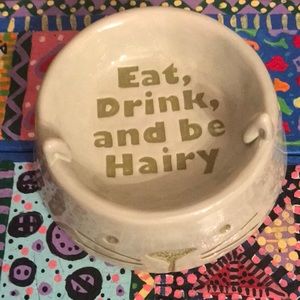 Dog Bowl- Ceramic- NIB